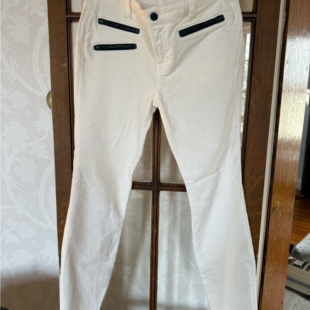 J Brand Cream Straight Leg Women's Jeans